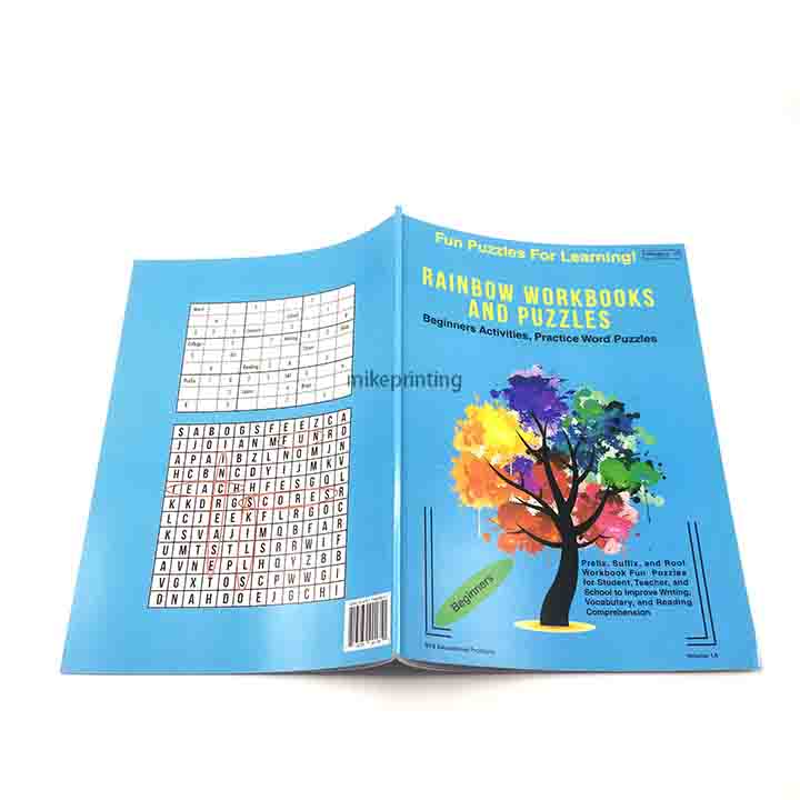 Libro de texto de rompecabezas para niño